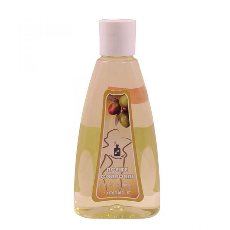 Bote de aceite corporal de Cosmética olivo