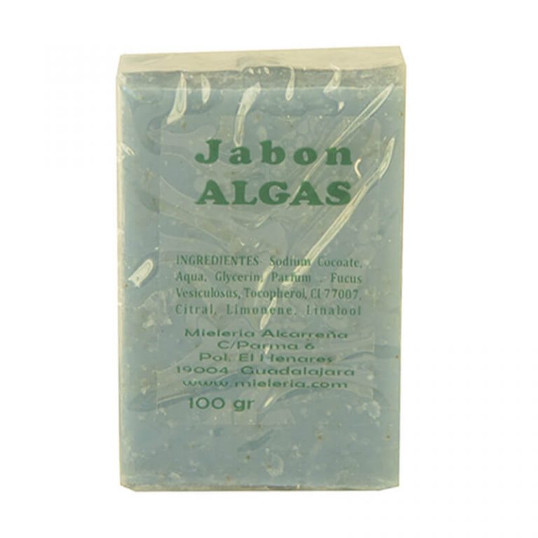 Jabón natural con algas marinas de Castillo de Peñalver