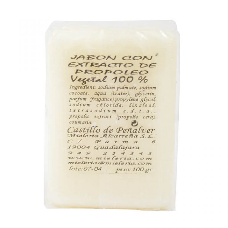 Jabón con extracto de Propóleo de Castillo de Peñalver