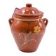 Bote de cerámica con miel cruda multifloral