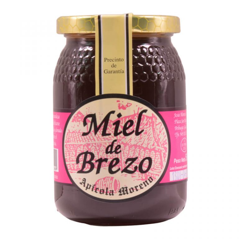 Miel cruda de brezo de Apícola Moreno