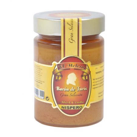 Bote de miel de Níspero del Barón de Turís de 500 g