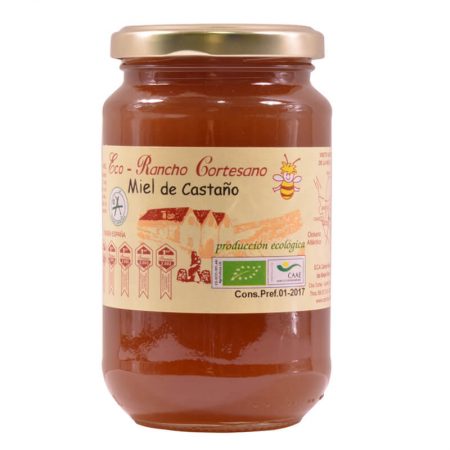 organic chestnut honey of Rancho Cortesano
