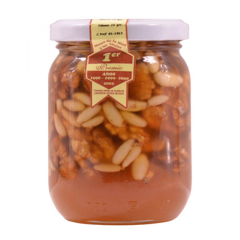 Roh Honig mit Walnüssen und Pinienkernen von Rancho Cortesano