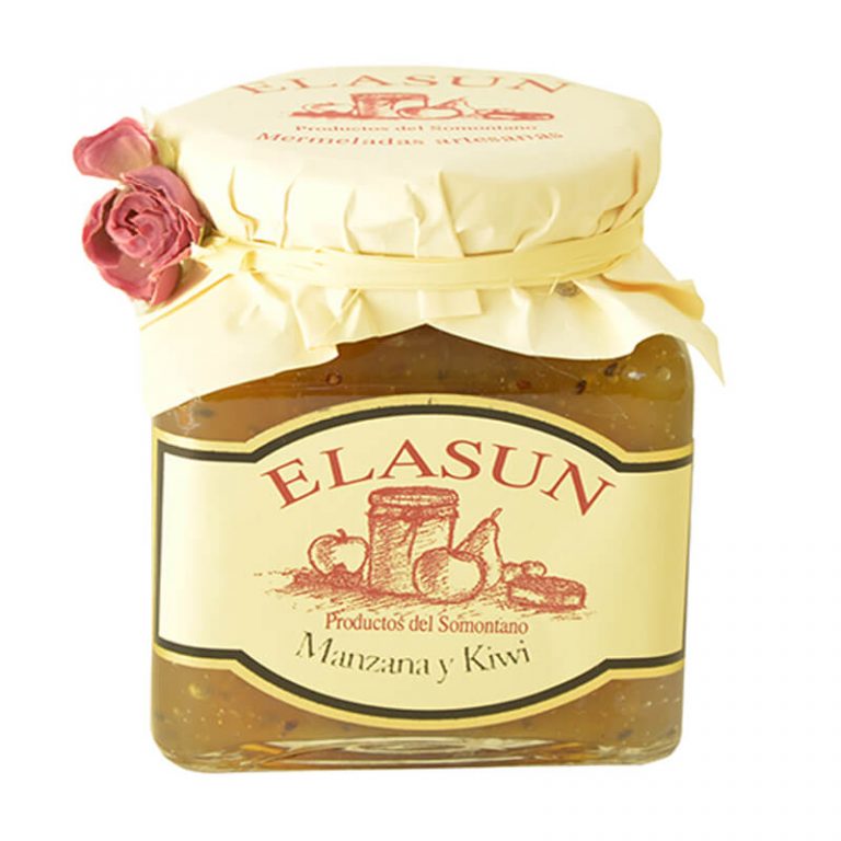 Mermelada de manzana y kiwi de Elasun
