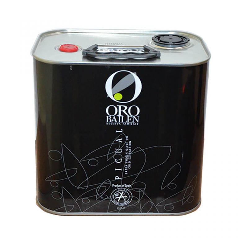 Aceite de oliva virgen extra picual de Oro Bailén en lata 2.5 l 