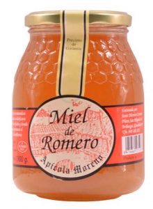 miel de romero de Apícola Moreno, para obtener todas las propiedades del romero