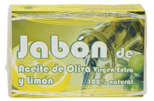 jabón de aceite de oliva virgen extra y limón