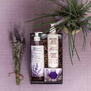gift box 4: Fields of lavender, fantastic box with natural cosmetics